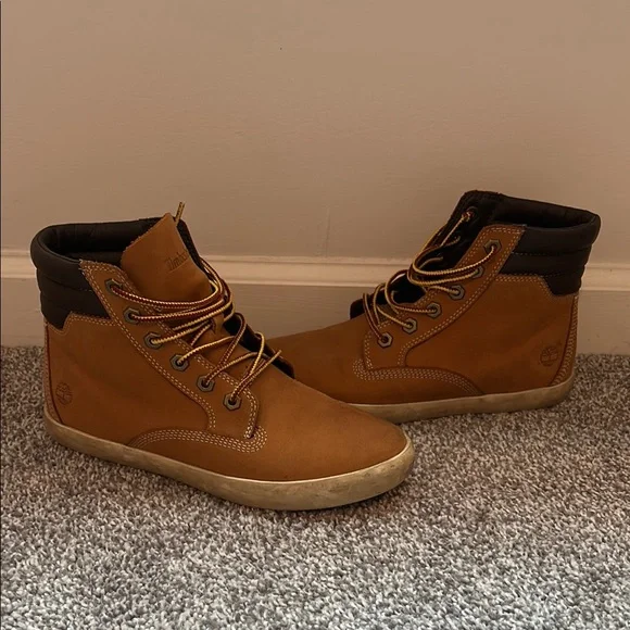 Timberland | Shoes | Timberland Tan And Black Casual Boots 